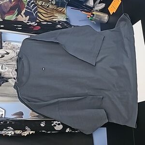 YZY Gap Logo 3/4 Sleeve Tee Size XXL Dark Blue Oversized